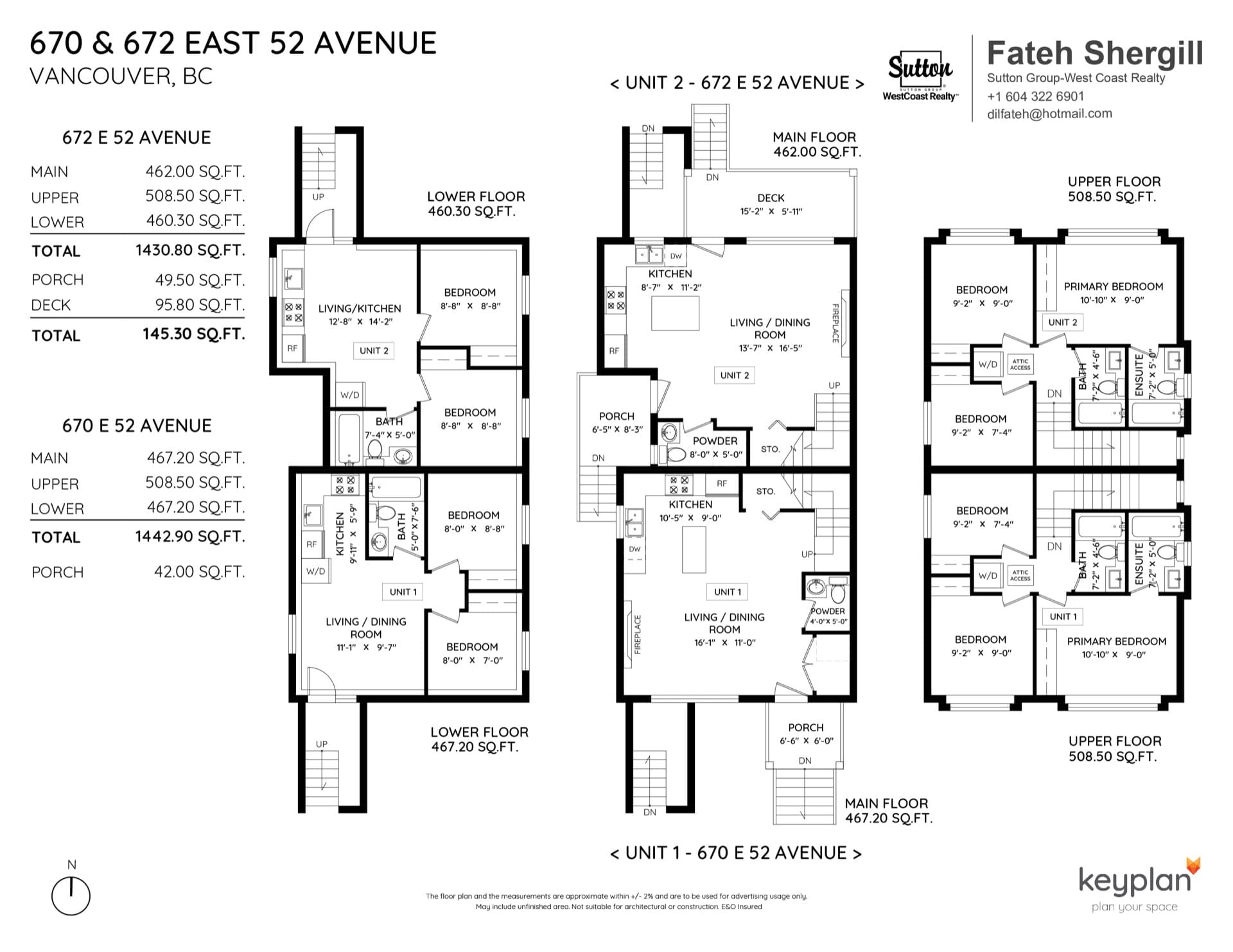 Floor plan — 670 E 52nd Avenue