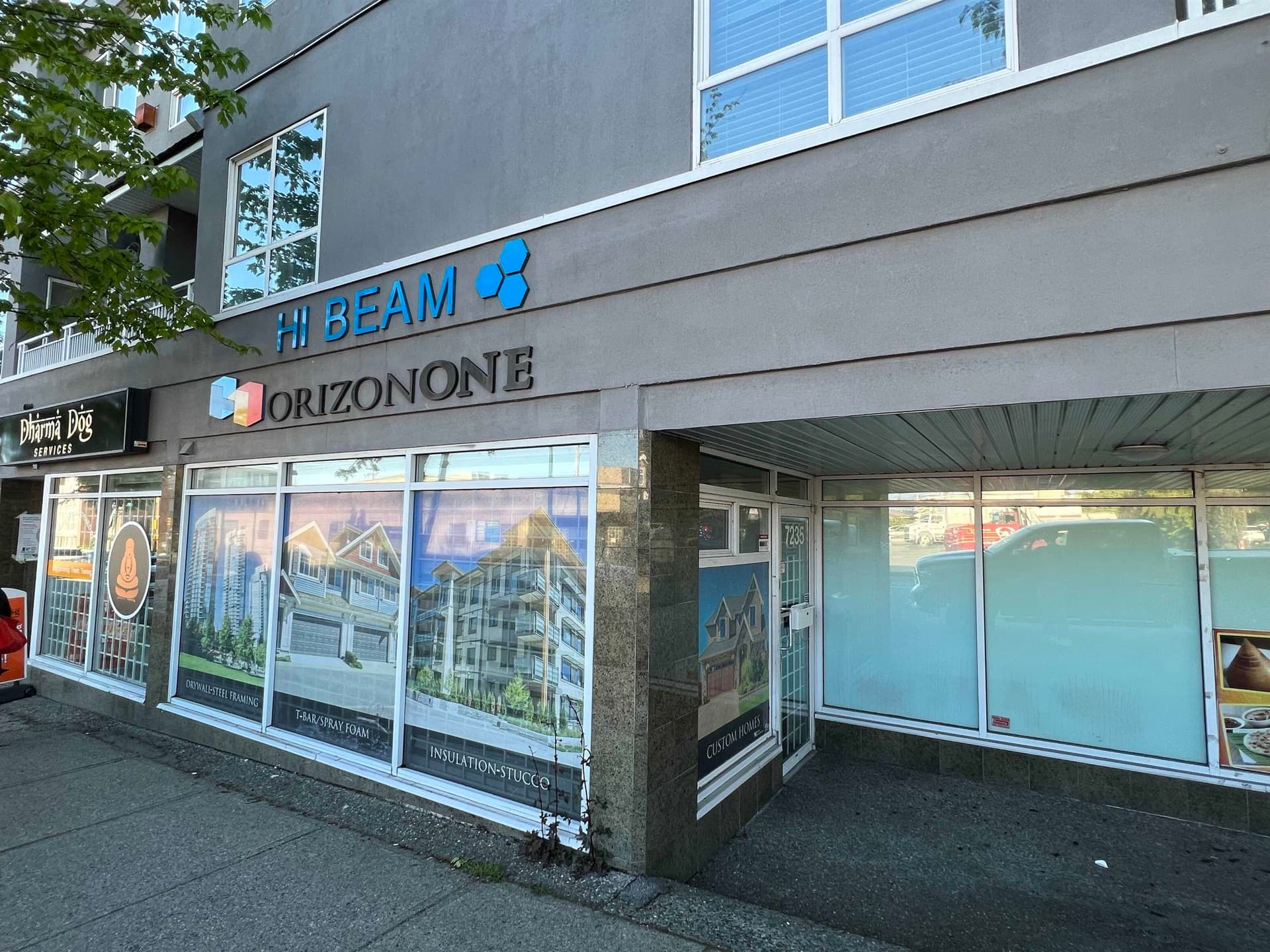 Storefront exterior — 7235 Fraser Street, South Vancouver