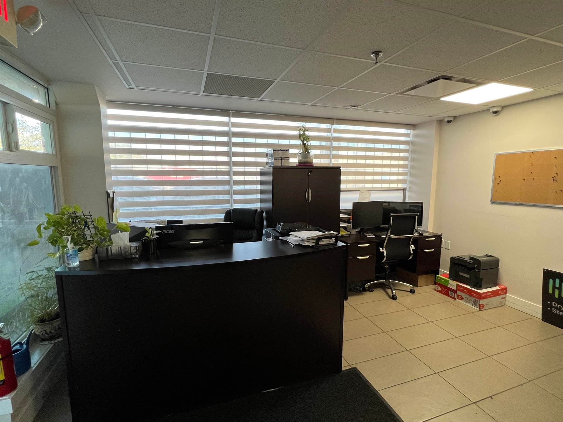 Reception area — 7235 Fraser Street