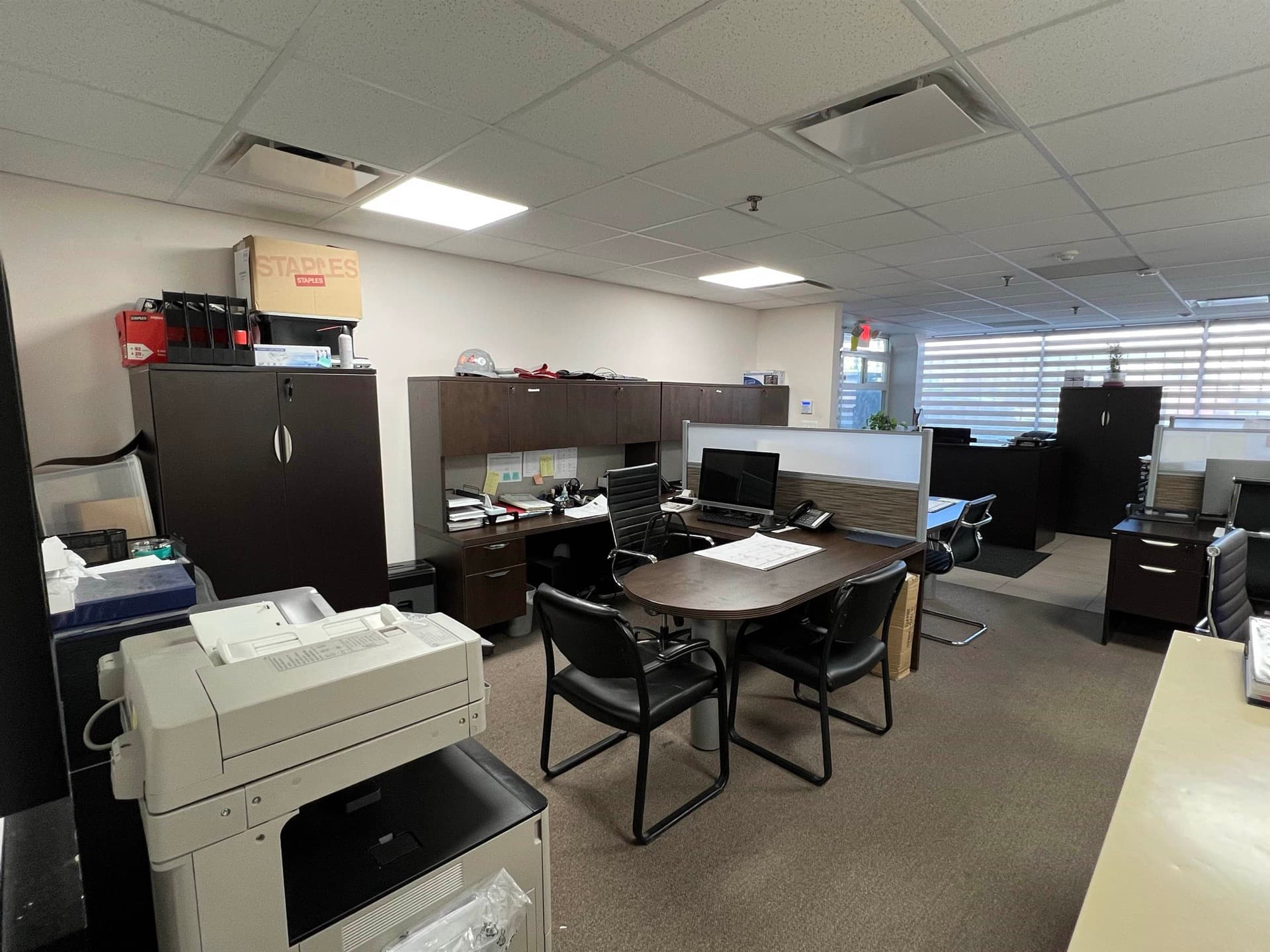 Open office area — 7235 Fraser Street