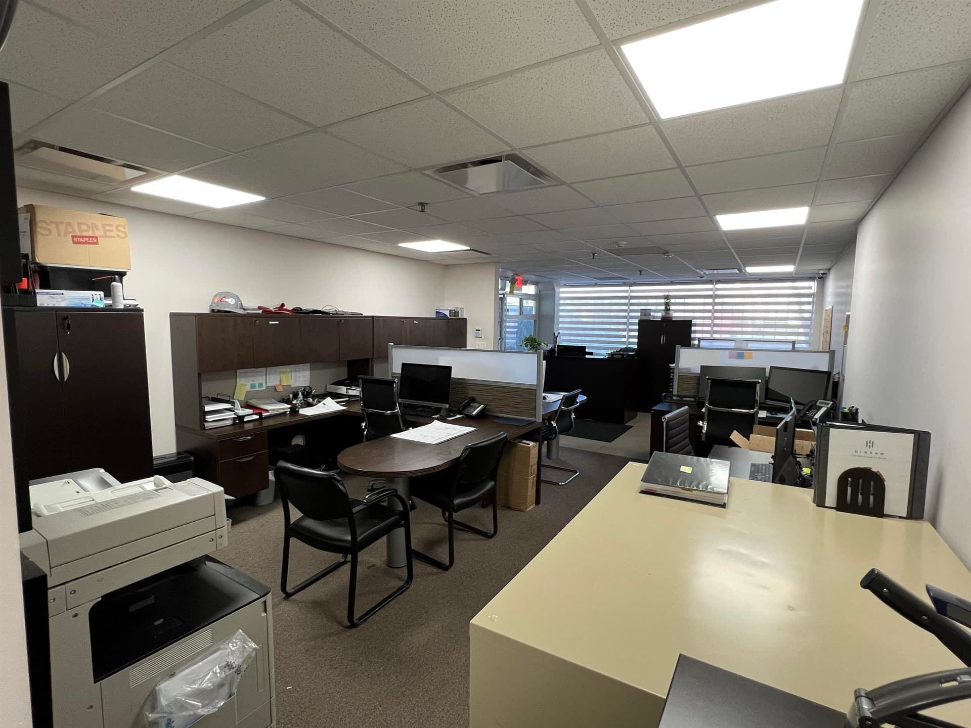 Open office area — 7235 Fraser Street