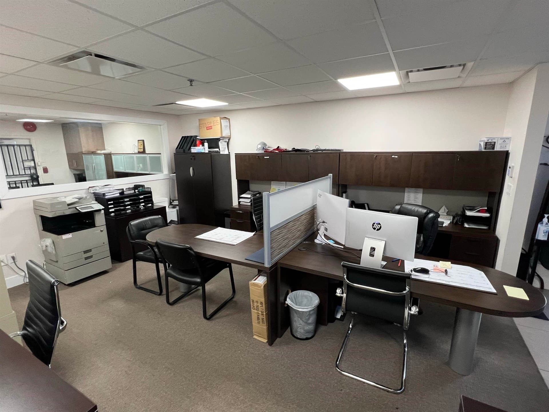 Open office area — 7235 Fraser Street