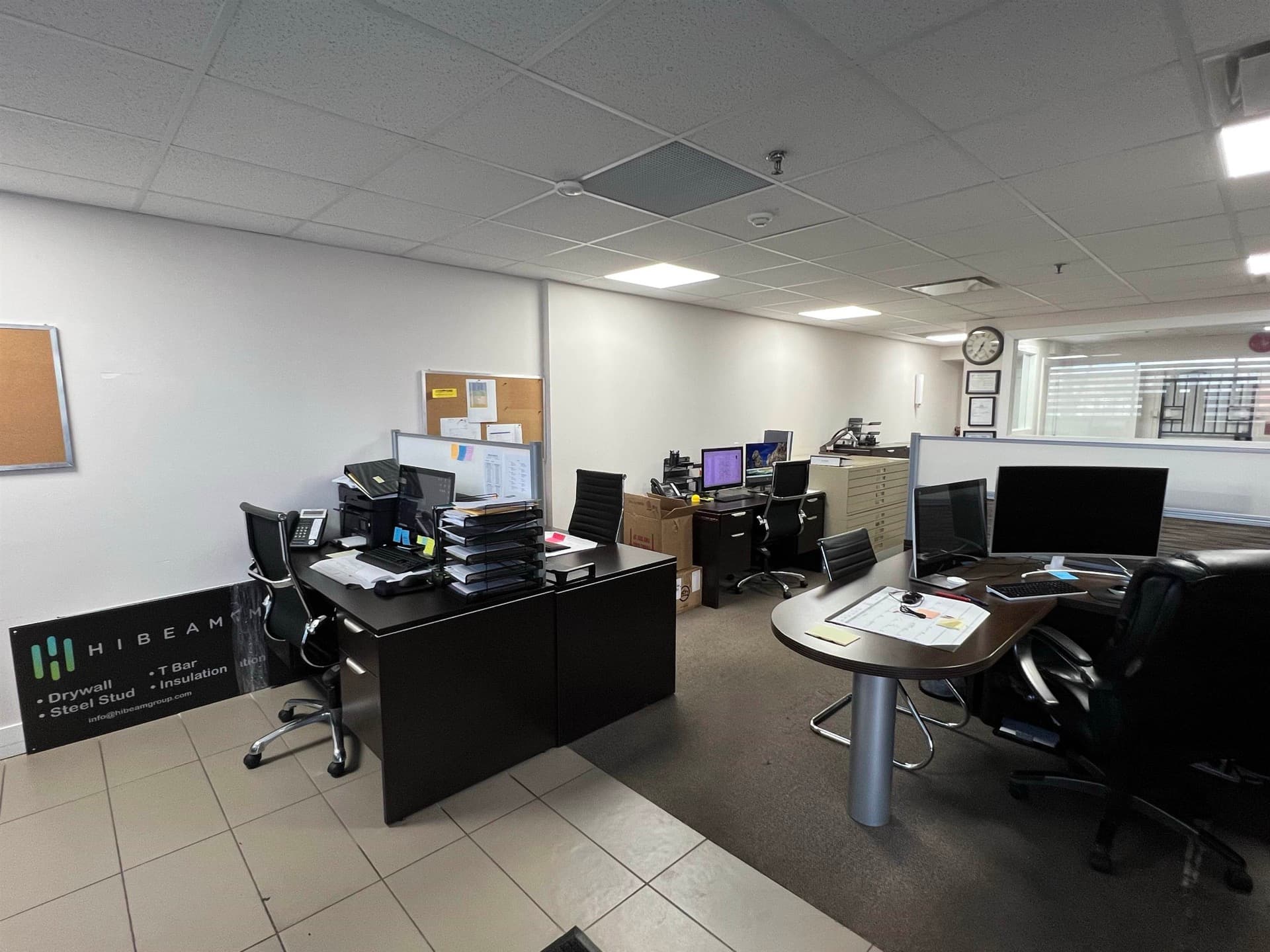Open office area — 7235 Fraser Street