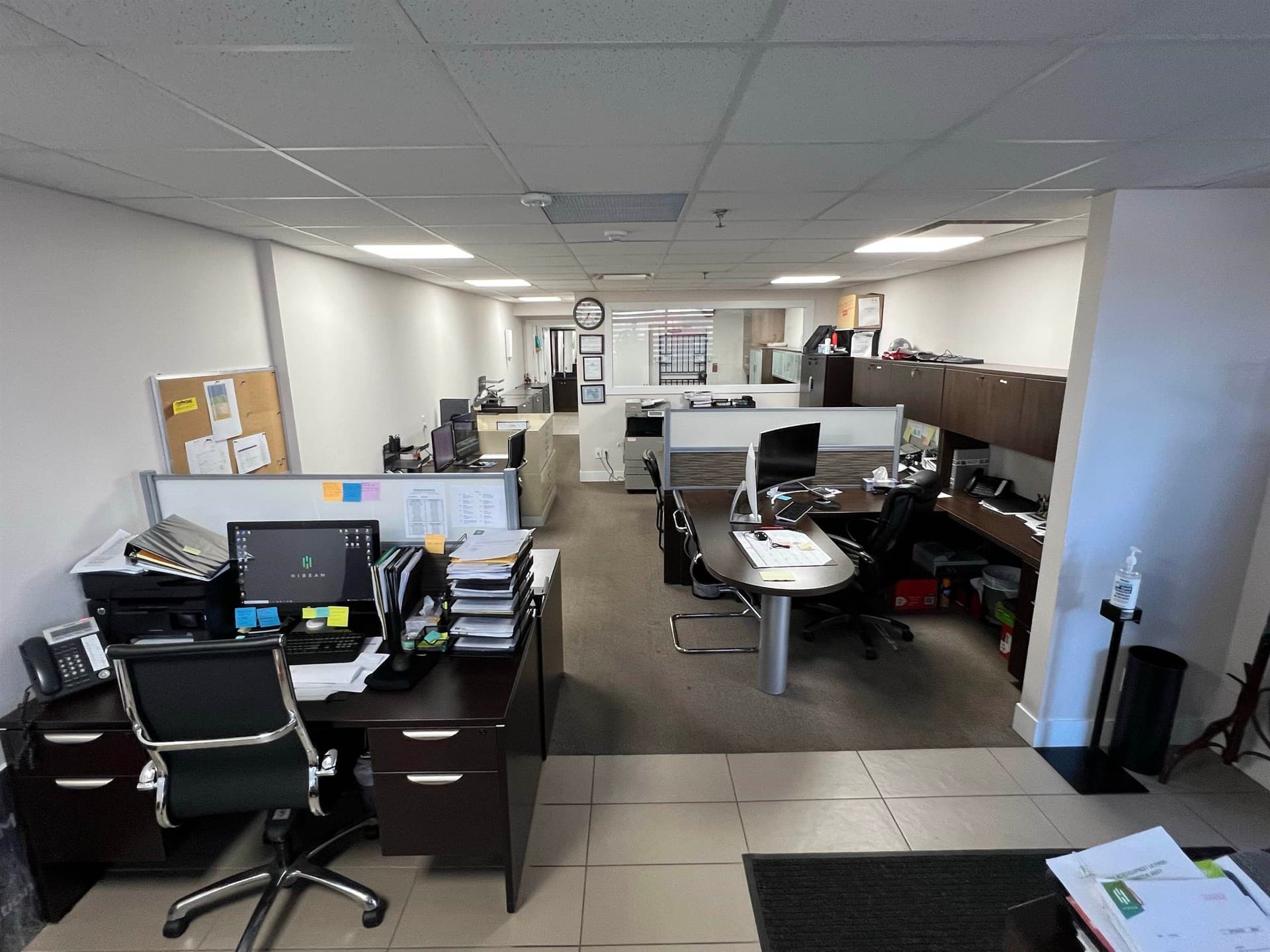 Open office area — 7235 Fraser Street