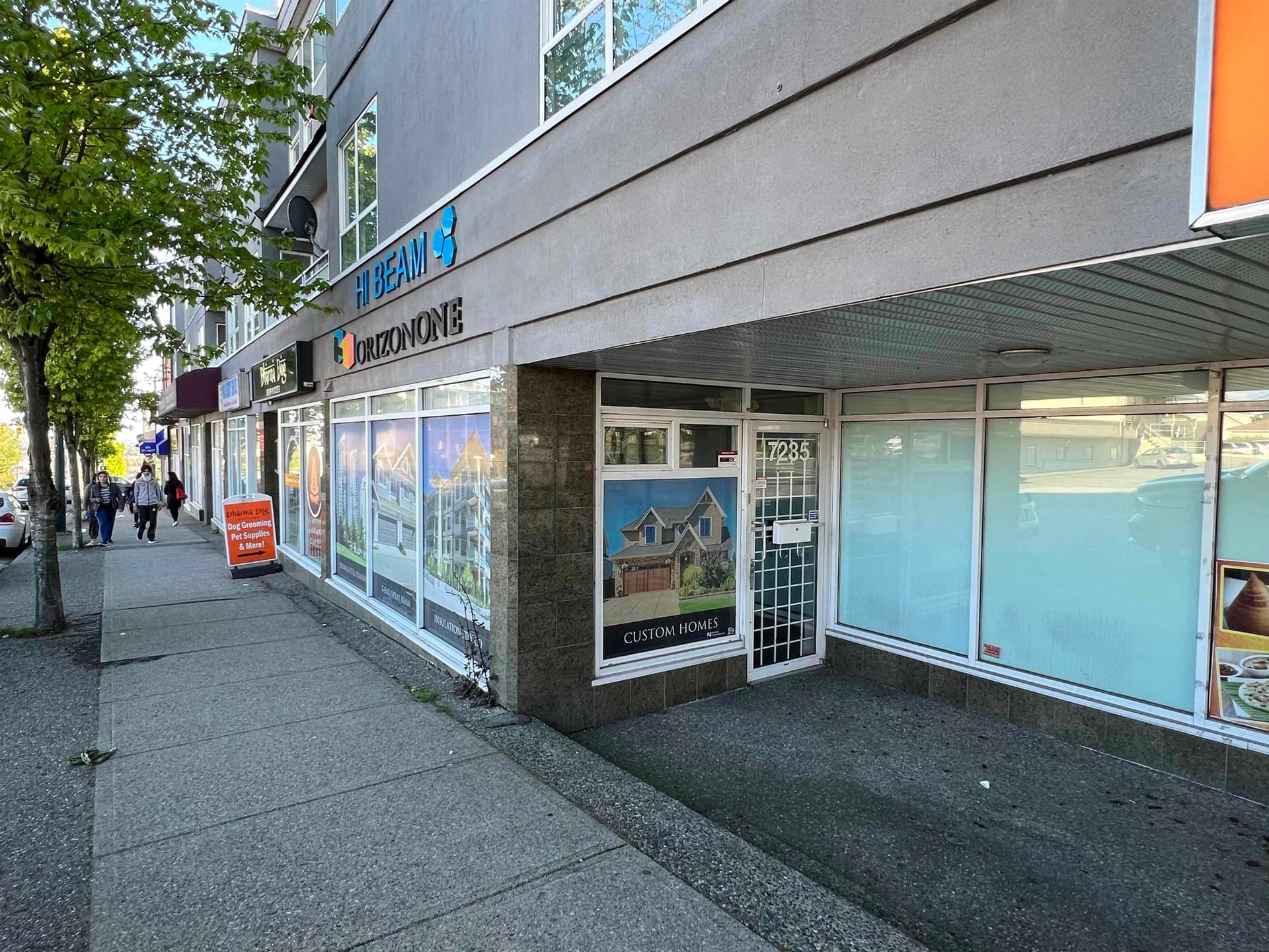 Storefront exterior — 7235 Fraser Street