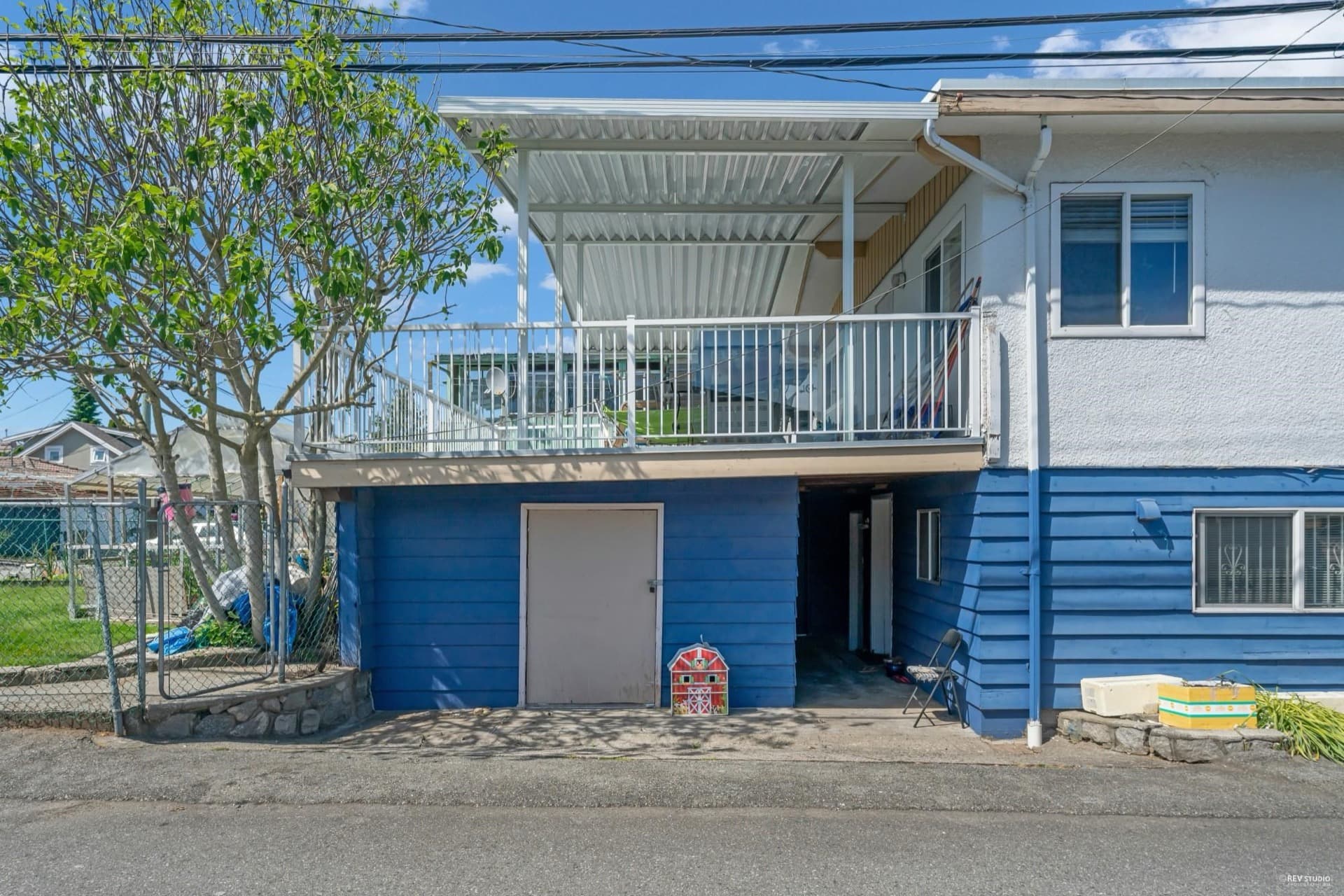 Rear exterior — 7247 Inverness Street