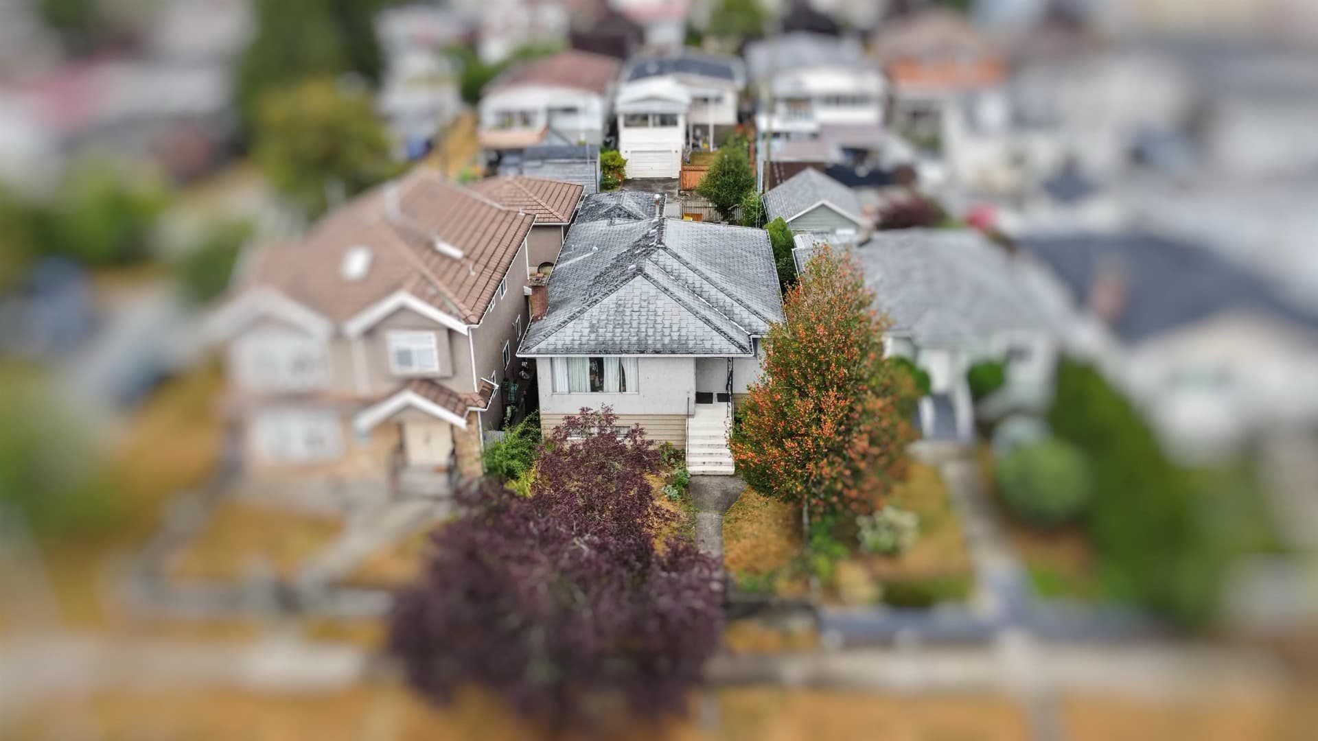 Aerial view — 815 E 56th Avenue, South Vancouver