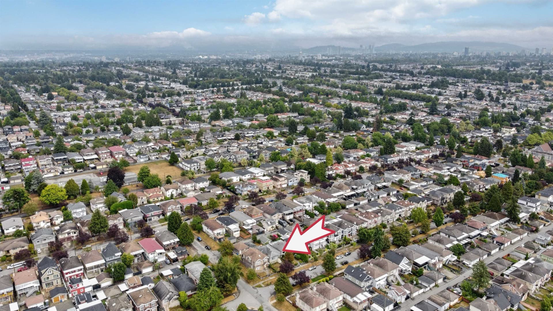 Aerial view — 815 E 56th Avenue