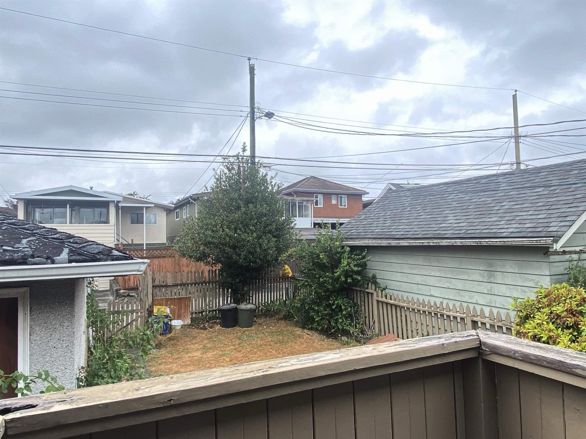 Backyard view — 815 E 56th Avenue